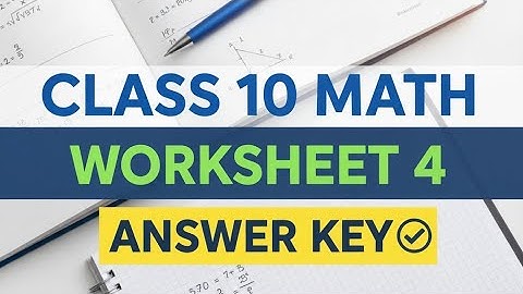 CLASS 10TH CEP WORKSHEET 4 MATH  ANSWER KEY PSEB #pseb #cep #maths #10th #punjabi 