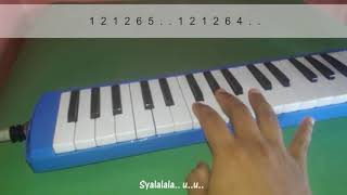 ninja opo vespa nella kharisma pianika cover dan notasi angka melodica
