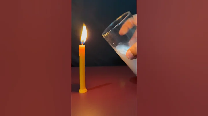 Vinegar and baking soda vs candle experiment #shorts #trending #viral #ytshorts #youtubeshorts #diy