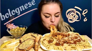 МУКБАНГ ПАСТА БОЛОНЬЕЗЕ МАКАРОНЫ MUKBANG PASTA BOLOGNESE