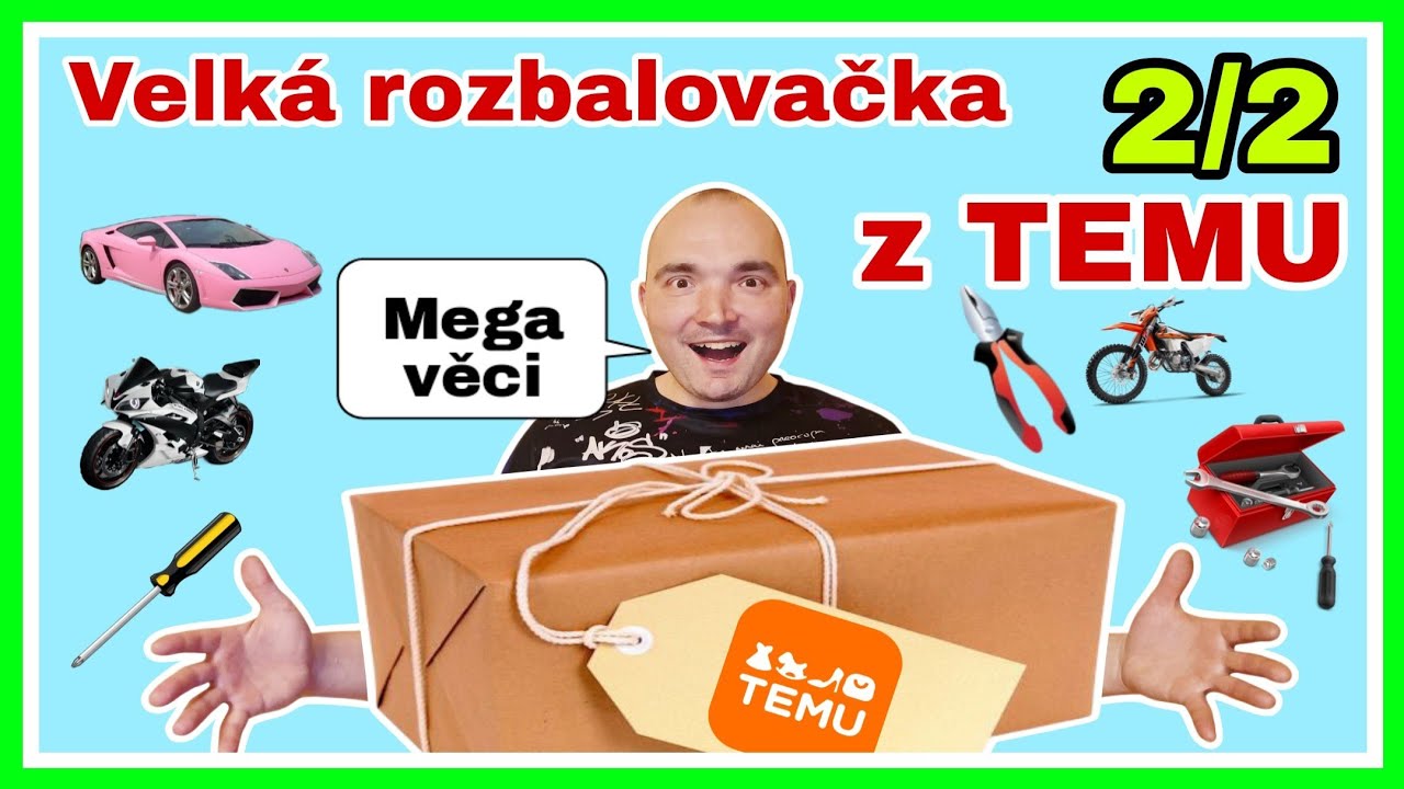 Druhá část velké rozbalovačky z TEMU 2/2 – Ještě více vychytávek!