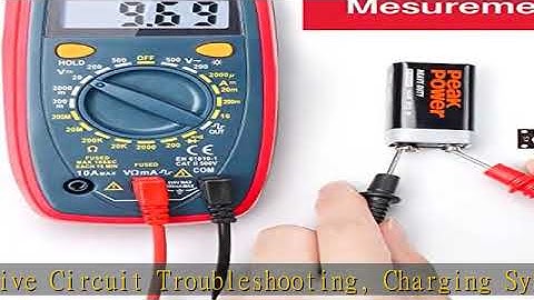 AstroAI Multimeter 2000 Counts Digital Multimeter with DC AC Voltmeter and Ohm Volt Amp Tester ; Me
