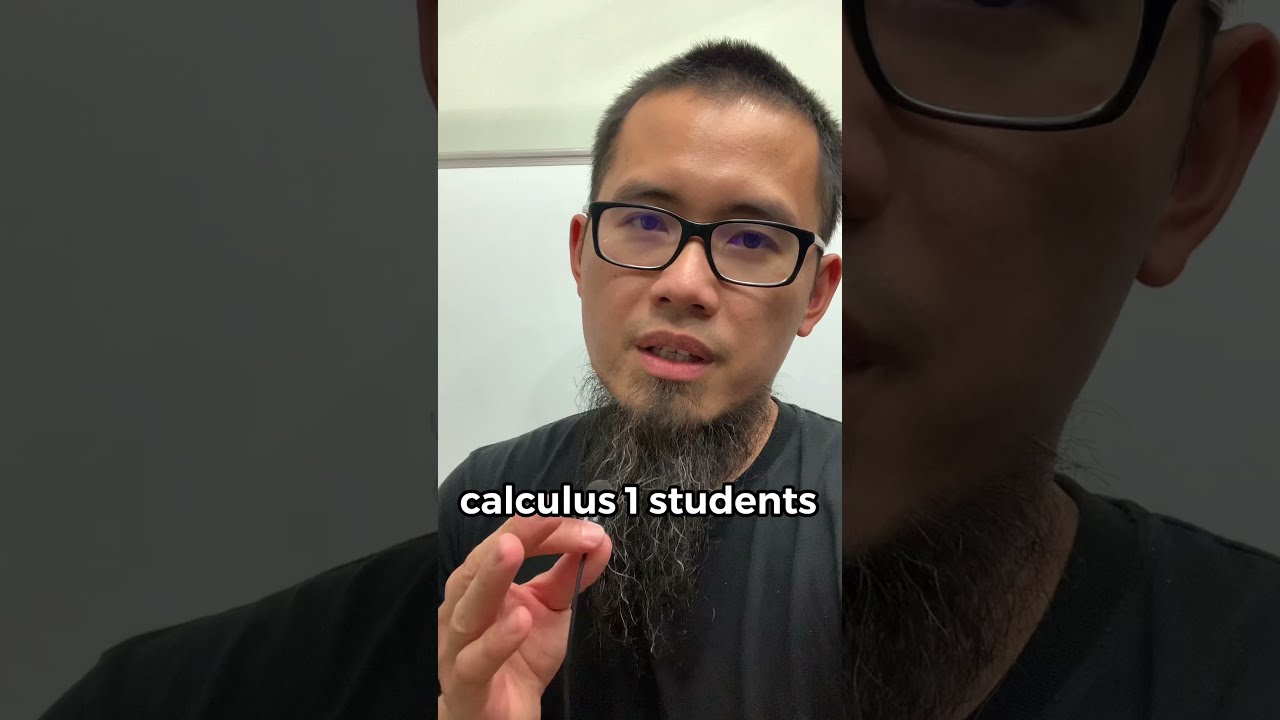 The Most Useful Calculus 1 Tip 