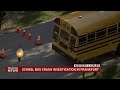 Frankfort police investigate crash involving school bus, pedestrian
