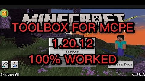 Toolbox For MCPE 1.20.12 | GOD MODE | MCPE BEST MOD MENU