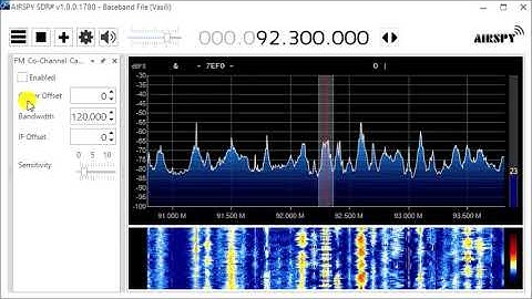 Testing SDR# Plugin - FM Co-Channel Canceller No.1