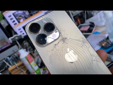 自力で交換】iPhone 14 Pro 後ろガラスヒビ割れ修理のやり方