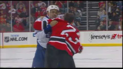 Jamal Mayers vs David Clarkson Oct 29, 2008