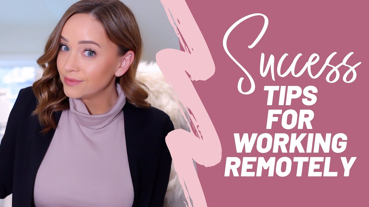 WORK FROM HOME: 10 Tips to ACTUALLY Get Something Done - YouTube
