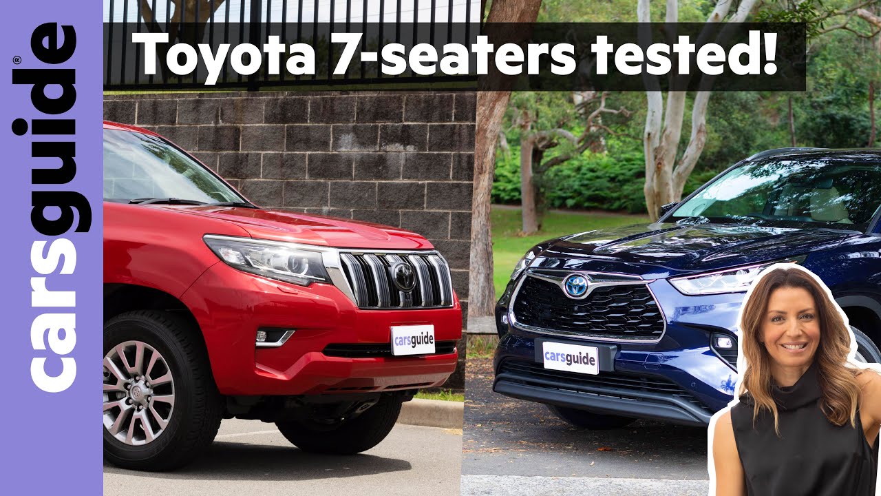 Toyota Prado vs Toyota Kluger 2021 comparison review: Which seven ...