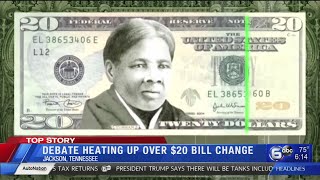 Debate heating up over $20 bill change