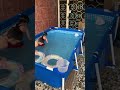 Ali VS Iden swimming pool challenge