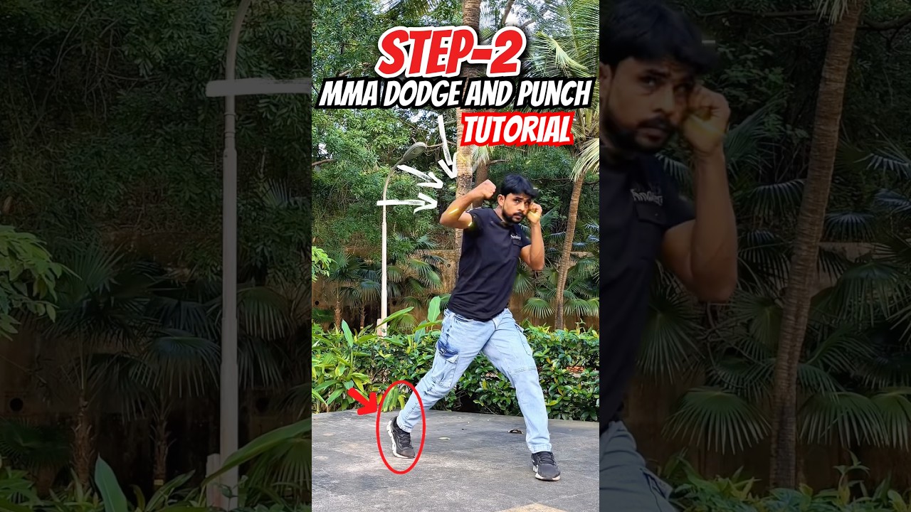 Mma dodge and attack punch tutorial 🥋💥 