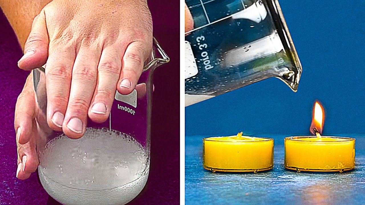 28 SURPRISING EXPERIMENTS YOU CAN REPEAT AT HOME