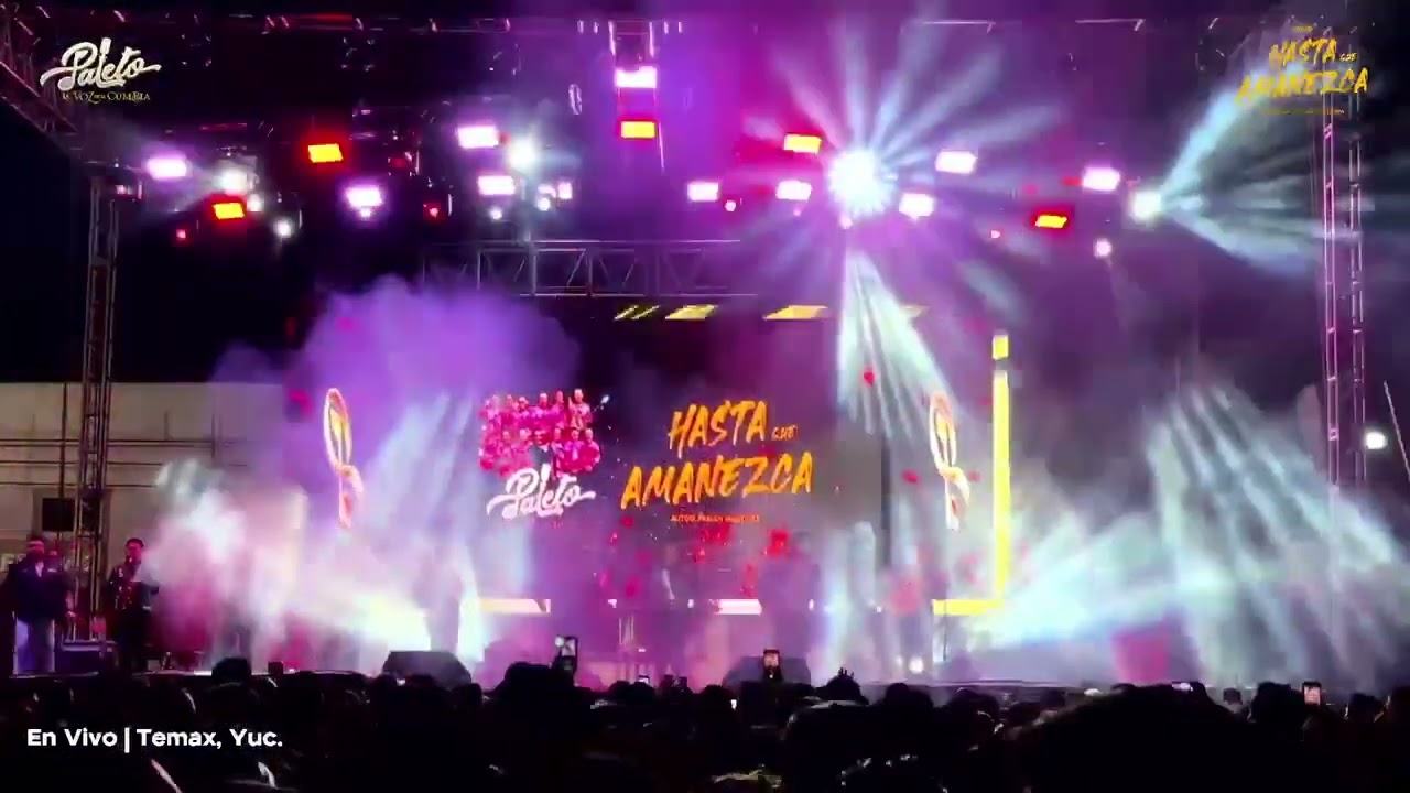 paleto la voz de la cumbia en vivo en temax Yucatán