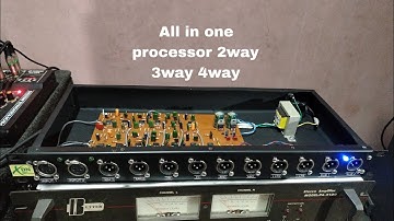 all in one processor by xdn sound works function and propose to your sound set up