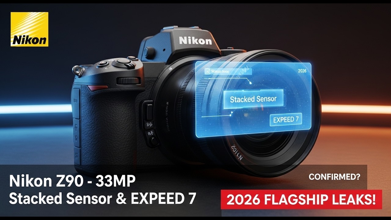 Nikon Z90: Подтверждены 33-мегапиксельный многослойный сенсор и EXPEED 7? Утечки информации о нов...