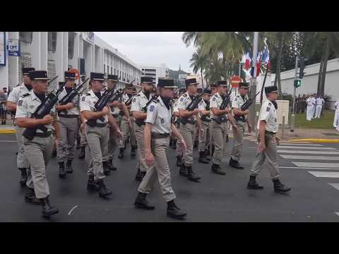 14 juillet 2018 - Défilé militaire de Nouméa Nouvelle-Calédonie