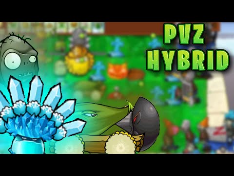 ЭТИ ГИБРИДЫ ПРОСТО ИМБА !  PVZ HYBRID | Прохождение игры #1