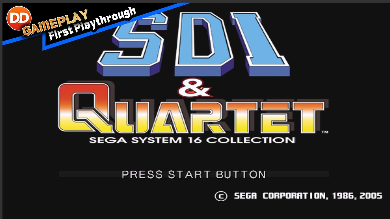 PlayStation2] Sega Ages 2500 Series Vol. 21: SDI & Quartet (2005