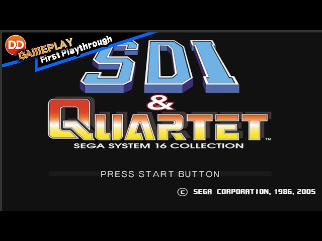 ほぼ新品PS2　SDI＆カルテット　SEGA AGES　動作確認済 PlayStation2] Sega Ages 2500 Series Vol. 21: SDI & Quartet (2005