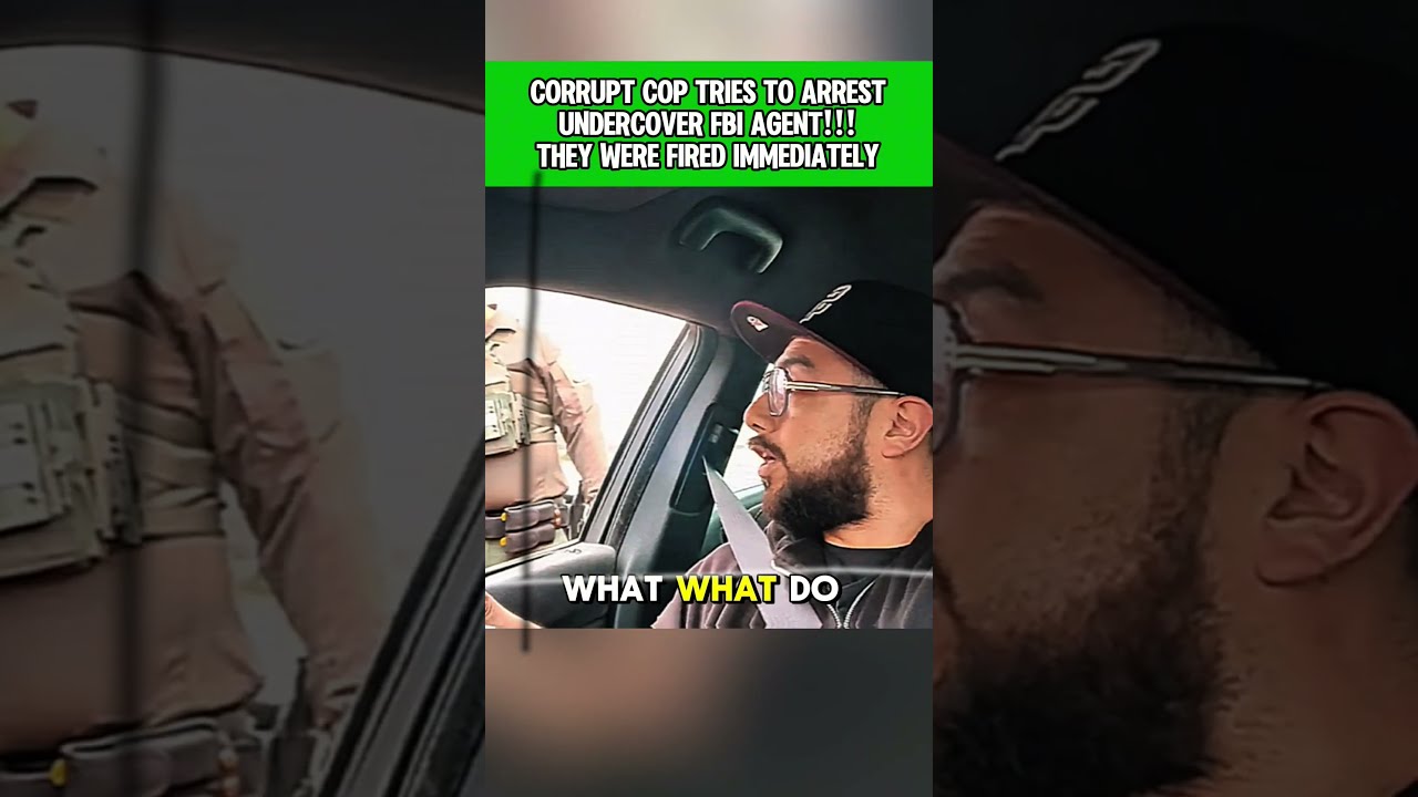 Corrupt Cop Tries To Arrest Undercover Fbi Agent They Were Fired Immediately Cops Funnypolice