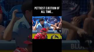Pettiest Ejection of all *TIME*  #Shorts #mlb #baseball