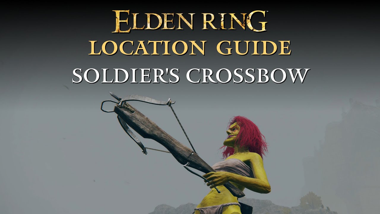 Elden Ring Soldier's Crossbow Location Limgrave YouTube