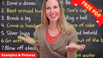 50 Important Idioms that Native Speakers Use (With Examples, Pictures & FREE PDF)