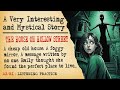 A2/B1 English Listening Practice: The House on Hollow Street Horror Story 👻 (6+ min)