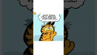 Garfield's balanced diet includes the occasional Boston fern, Jon's favorite
