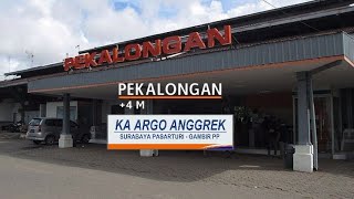 Announcer Voice Pemberhentian di Stasiun Pekalongan KA Argo Bromo Anggrek 2020
