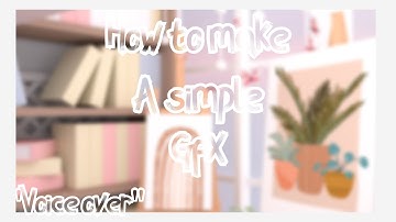 How to make a simple gfx in blender 2.79 