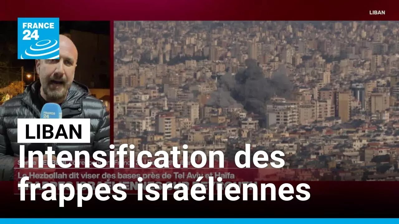 Intensification des frappes israéliennes sur le Liban, en dehors des bastions du Hezbollah