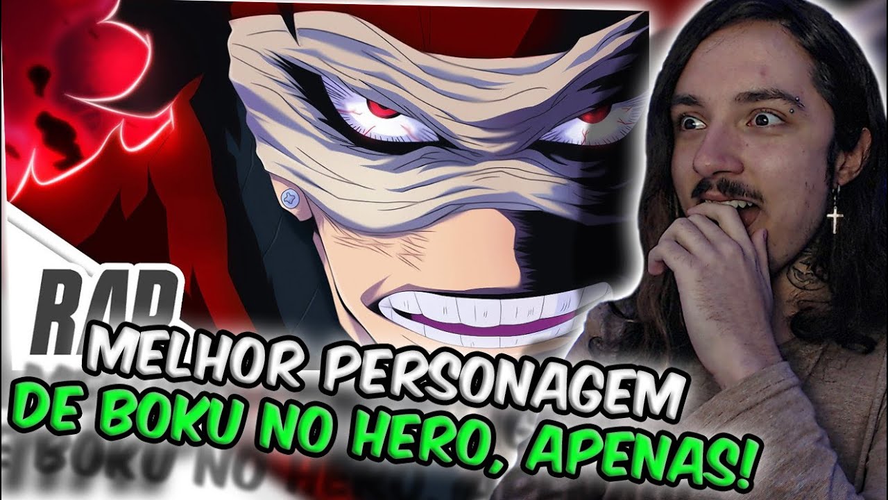 (MELHOR VILÃO!) REAGINDO ao Rap do Stain (Boku no Hero) | Assassino de Heróis | Basara | REACT