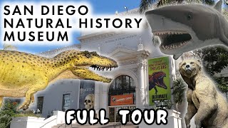 SAN DIEGO NATURAL HISTORY MUSEUM : Full Tour of Every Exhibit  Dinosaurs, Skulls, Reptiles & More!