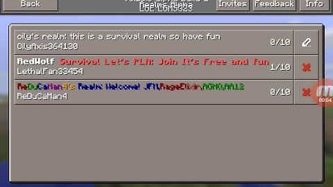 Join my mcpe 0.15.0 realms server look in  closed the description⬇⬇