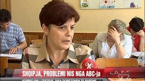 Shqipja, problemi nis nga ABC-ja - News, Lajme - Vizion Plus