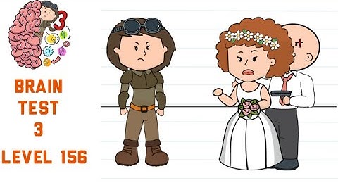 Brain Test 3 Level 156 He took Jane as hostage! Walkthrough