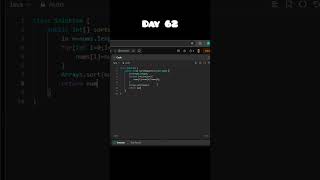 LeetCode 977 | Square of a Sorted Array #javaprogramming #100daysofcoding