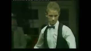 Young Stephen Hendry insane Potting ability 1987 vs Alex Higgins Winfield Masters