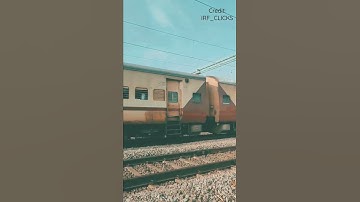 ICF track sound at 0.3x #shorts  #short #indianrailway