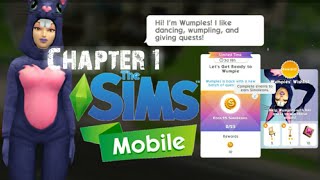 Part. 1 Wumples Wishlist Chapter 1 Limeted Quest Tutorial | The Sims Mobile screenshot 3