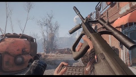 Fallout 4 - Steyr AUG A1 1st Person Weapon Animations