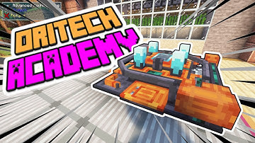 EP 8 - Atomic Forge! Minecraft Oritech Academy EP 8 - Quarry and Prometheum Battleaxe!