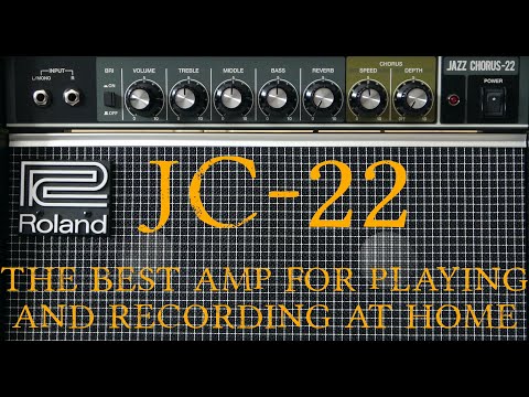 Roland JC-22 Jazz Chorus: Why it's the Best amp for playing and recording at home