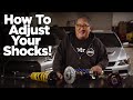 How to adjust your shocks like a pro and go faster  part 1  singleway adjustable dampers