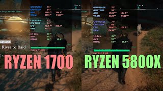 Ryzen 7 5800x vs Ryzen 7 1700 in 2021