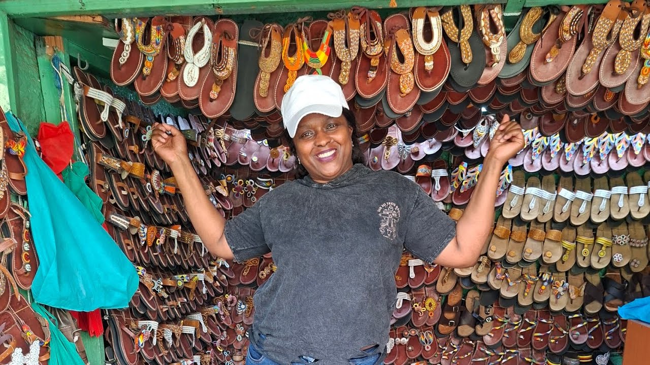 Where To Buy Quality  Maasai Sandals in Kariokor Market +Shipping To America ( Miami)
