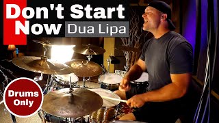 Dua Lipa - Don't Start Now - Isolated Drums Only (🎧High Quality Audio)